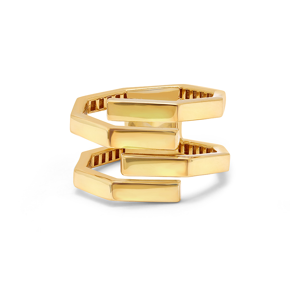 Urban Orbit Gold Ring,,hi-res thumbnail 2