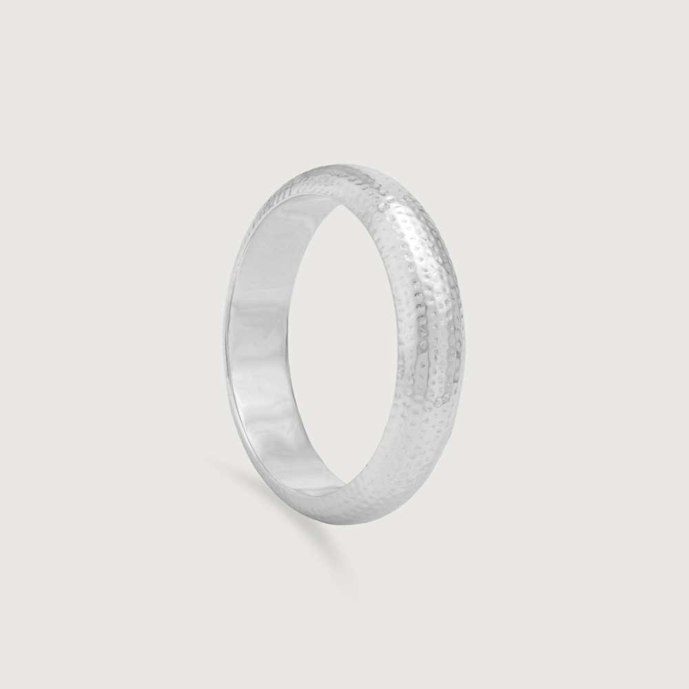 Subtle Grain Silver Ring,,hi-res thumbnail 3