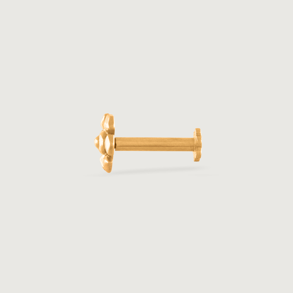 Petal Pop Gold Nose Pin,,hi-res thumbnail 3