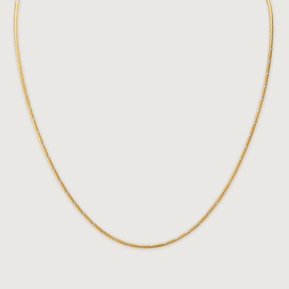Chic Charm 22KT Gold Chain,,hi-res thumbnail 3