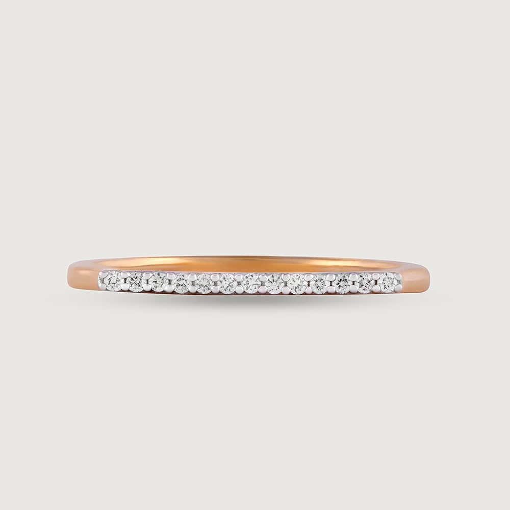 Classic Sleek Gold & Diamond Ring,,hi-res thumbnail 3