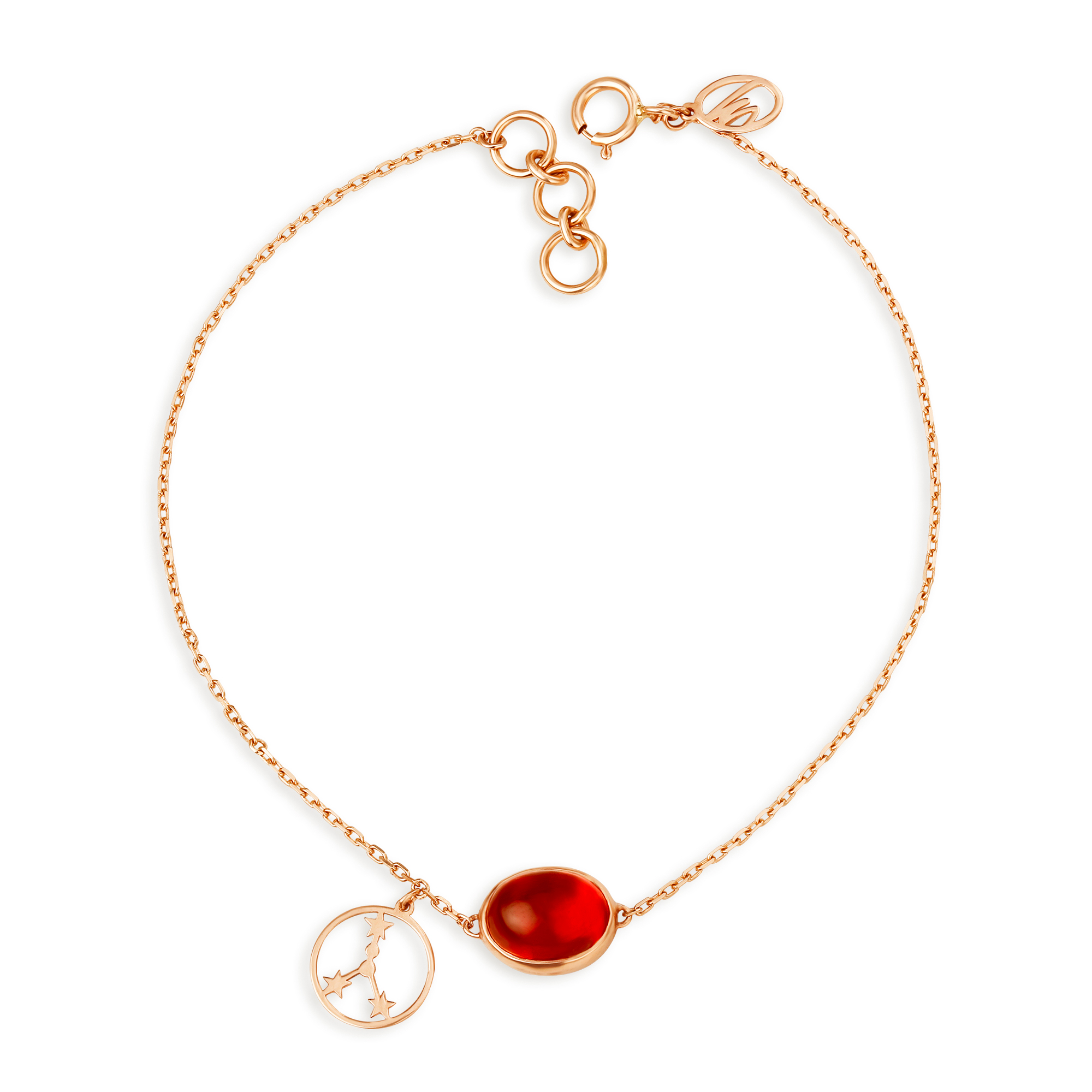 Buy 14KT Cancer Birthstone Rose Gold Bracelet Online Mia by Tanishq