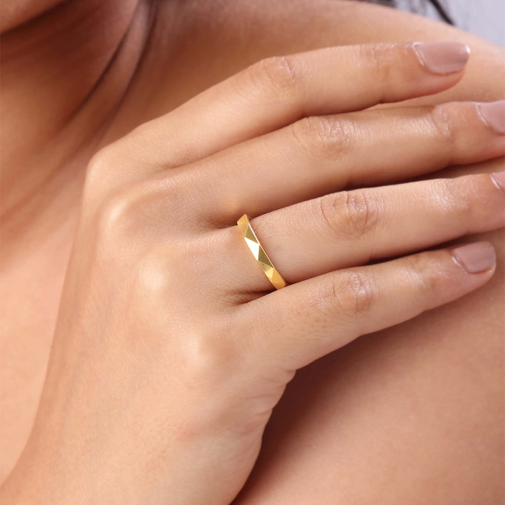 Facet Fun Gold Ring,,hi-res thumbnail 2