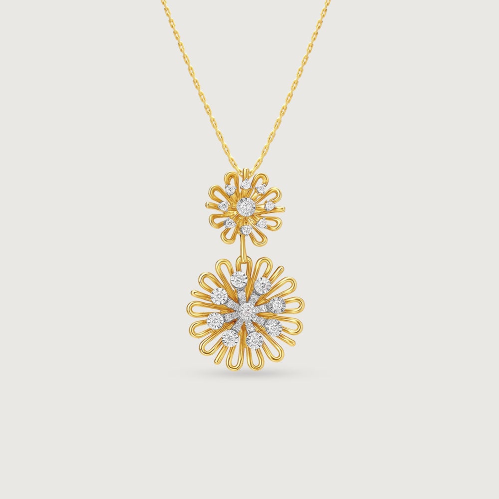 Everbloom Daisy Diamond Pendant,,hi-res thumbnail 4