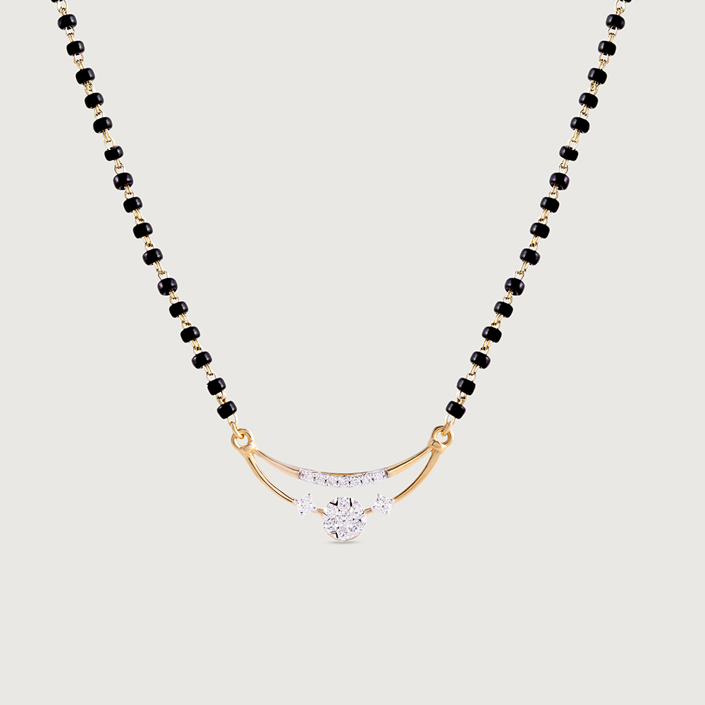 Celestial Embrace Gold and Diamond Mangalsutra,,hi-res thumbnail 3