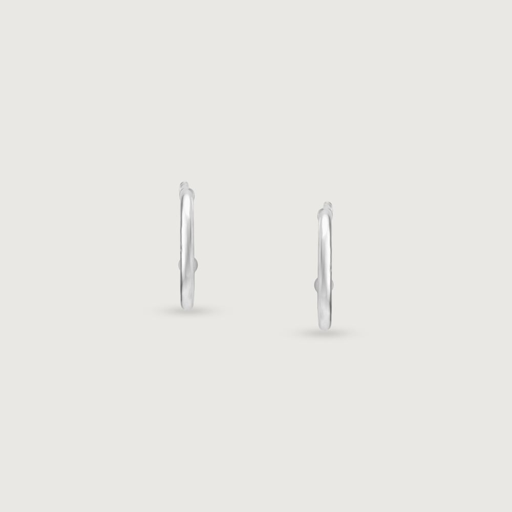 Playful Swirl Silver Drop Earrings,,hi-res thumbnail 5