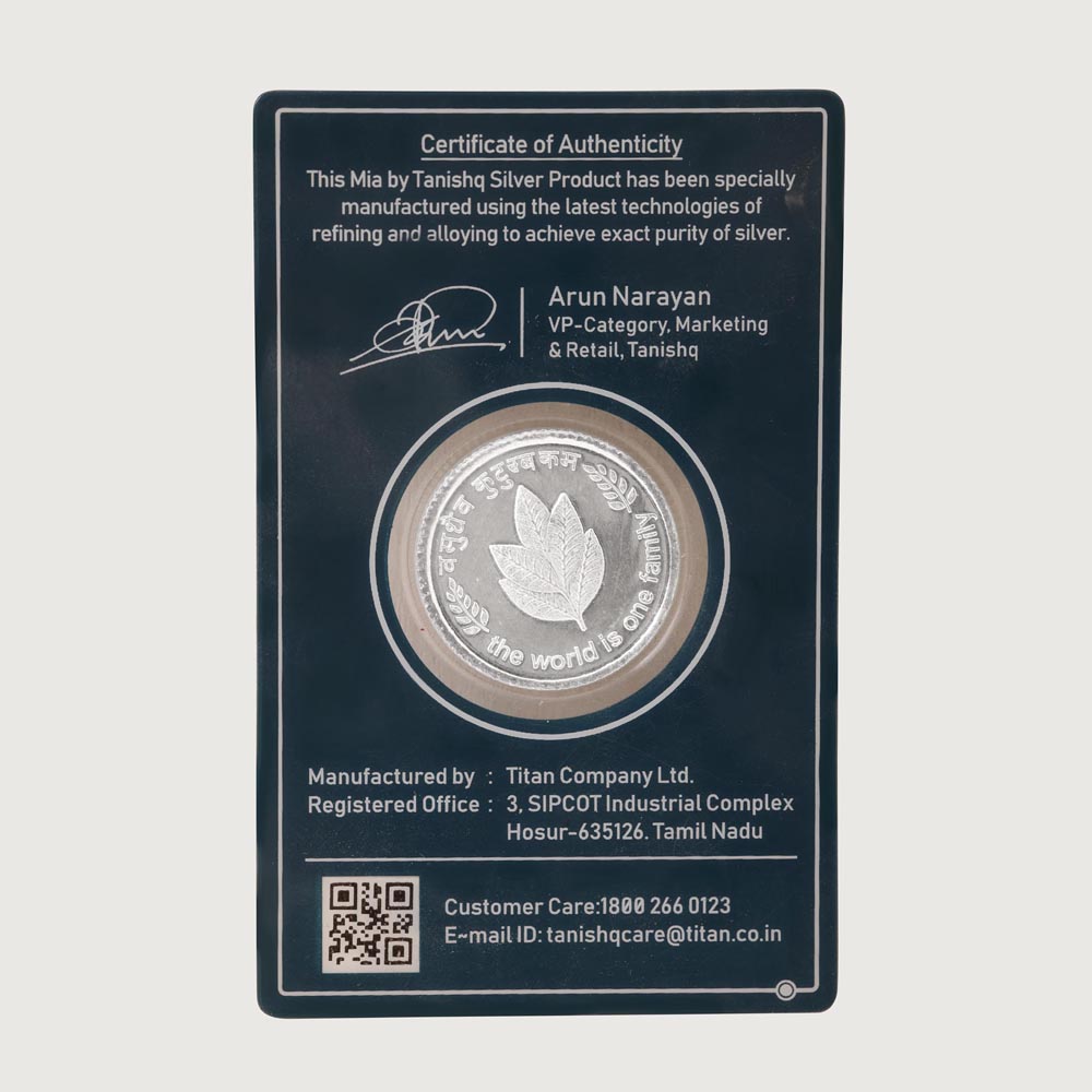 10 GM 999 Mango Leaf Silver Coins,,hi-res thumbnail 6