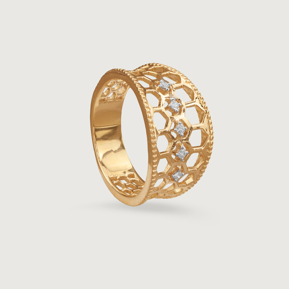 Honey Glow Diamond Ring,,hi-res thumbnail 4