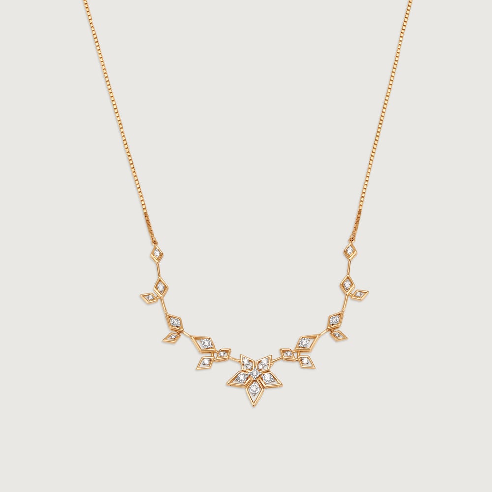 Optimistic Radiance 14KT Diamond Necklace,,hi-res thumbnail 4