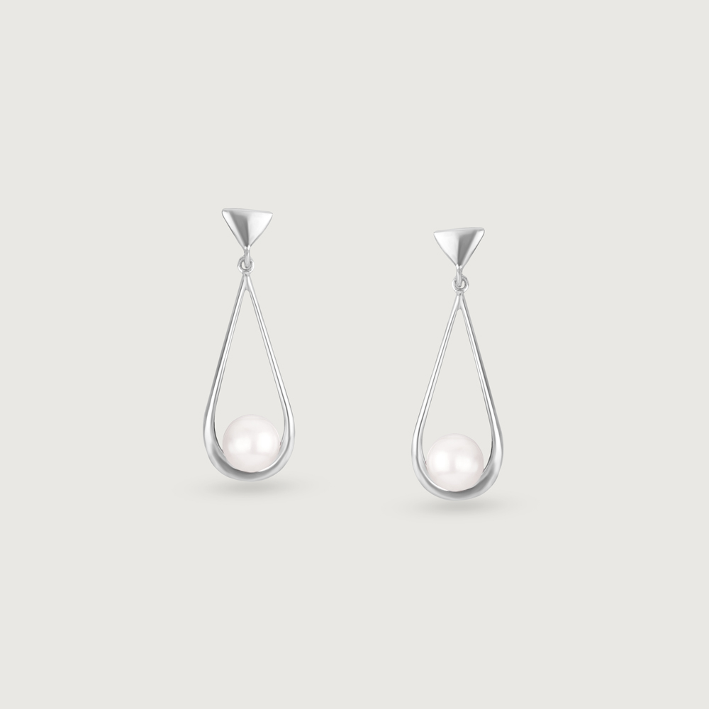 Graceful Glow Pearl Drop Earrings,,hi-res thumbnail 3
