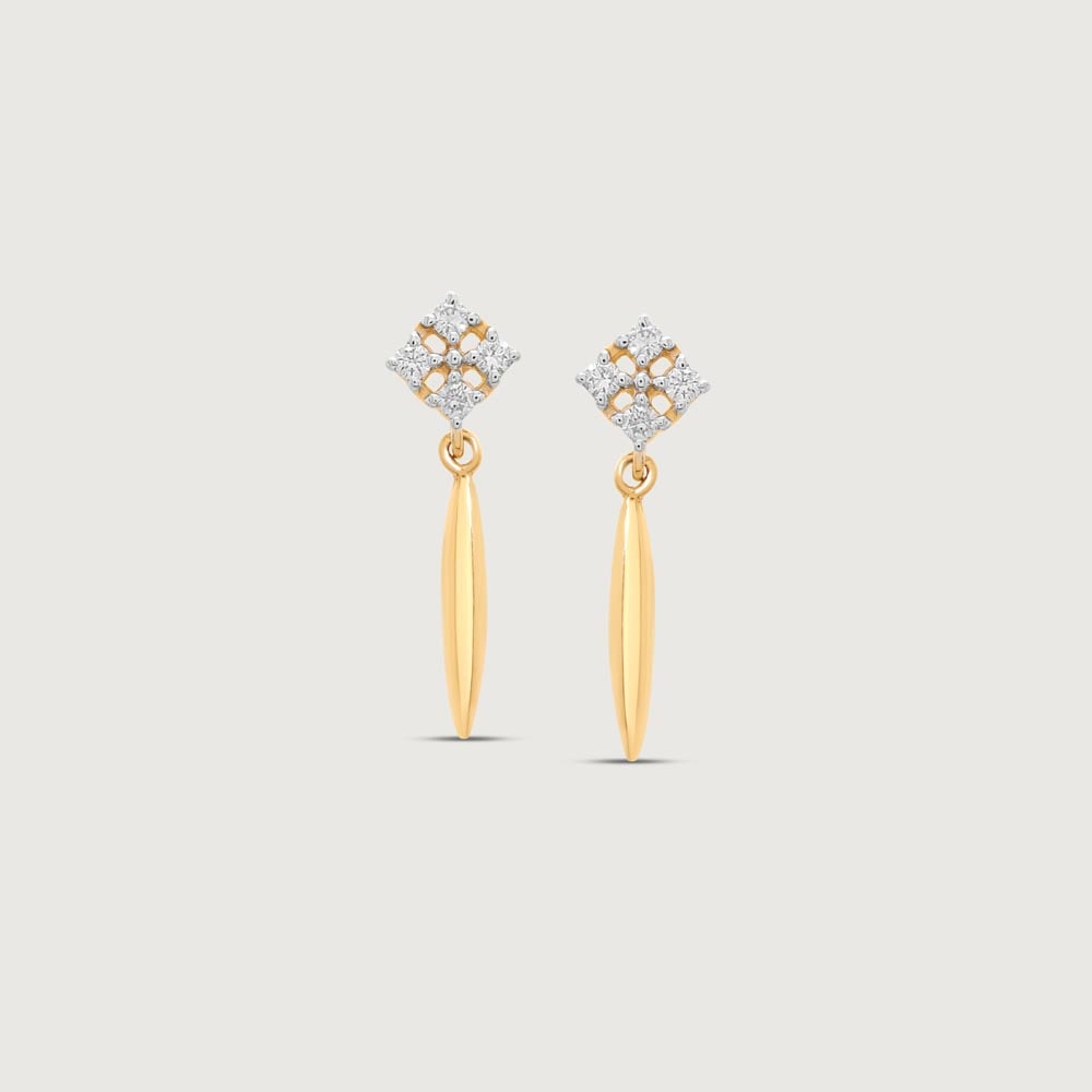 Elegant Dazzle Diamond Drop Earrings,,hi-res thumbnail 3