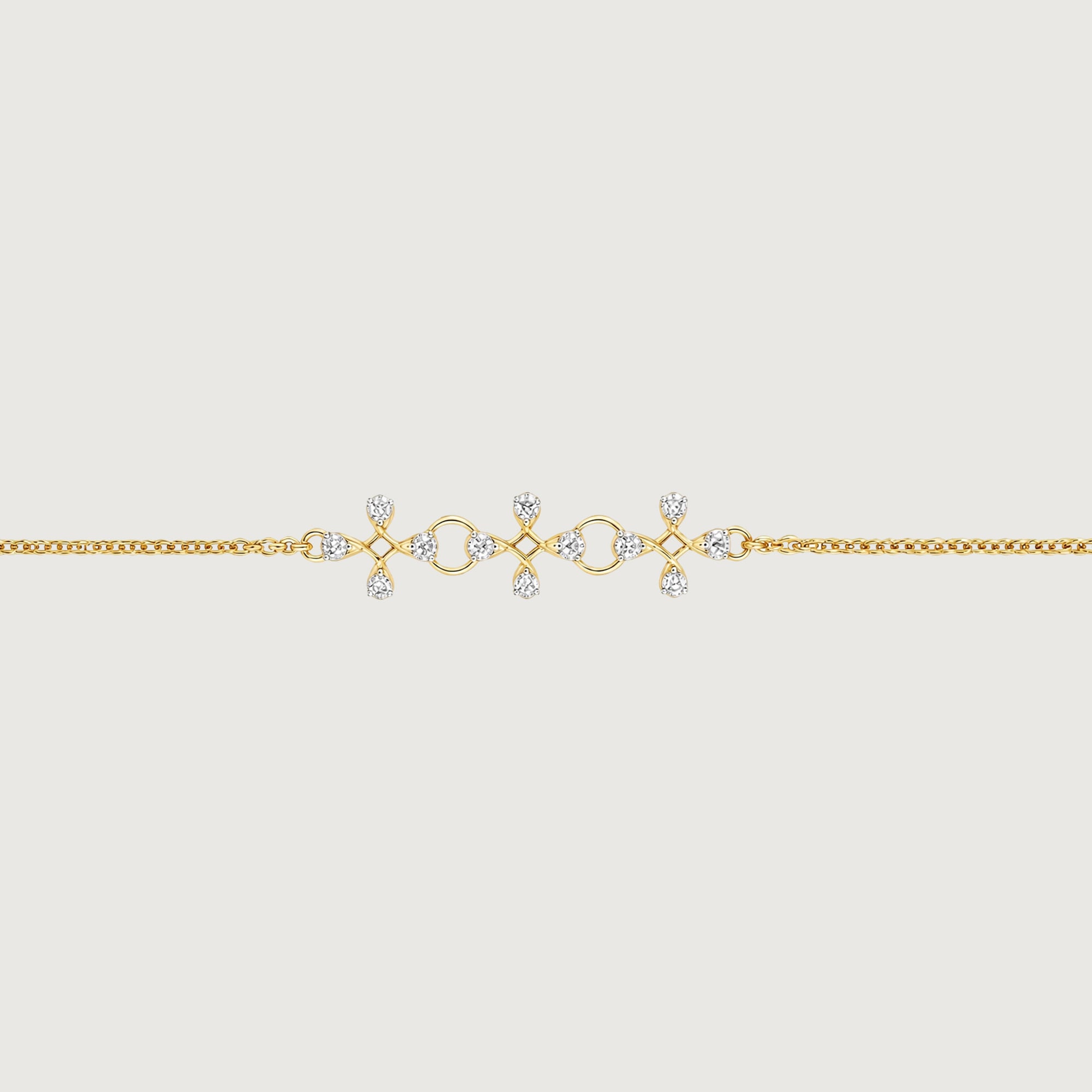 Delicate Bloom Diamond Bracelet