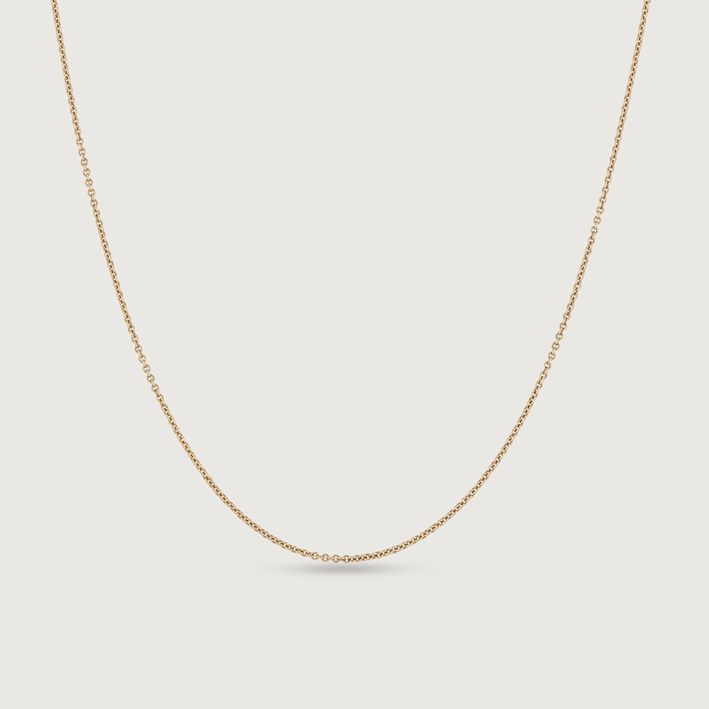 Minimalist Charm Yellow Gold Chain,,hi-res thumbnail 2