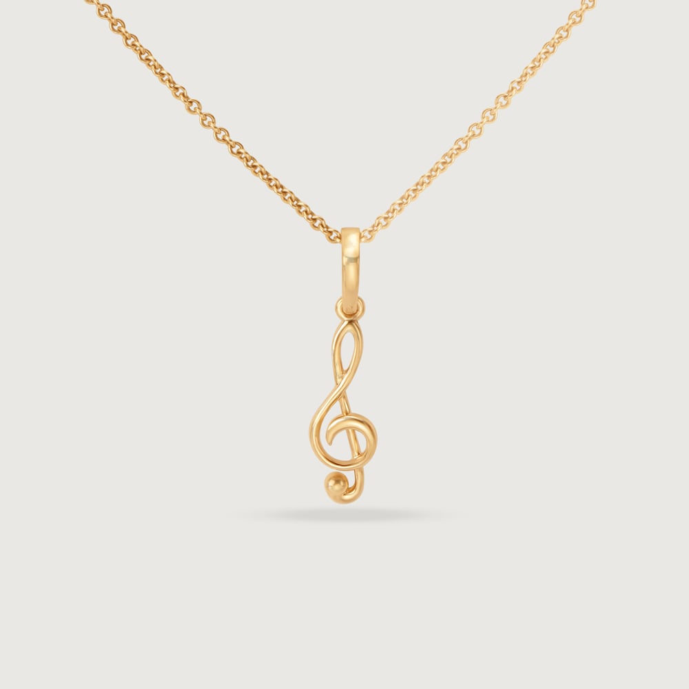 Melodic Mosaic 14KT Gold Pendant,,hi-res thumbnail 3