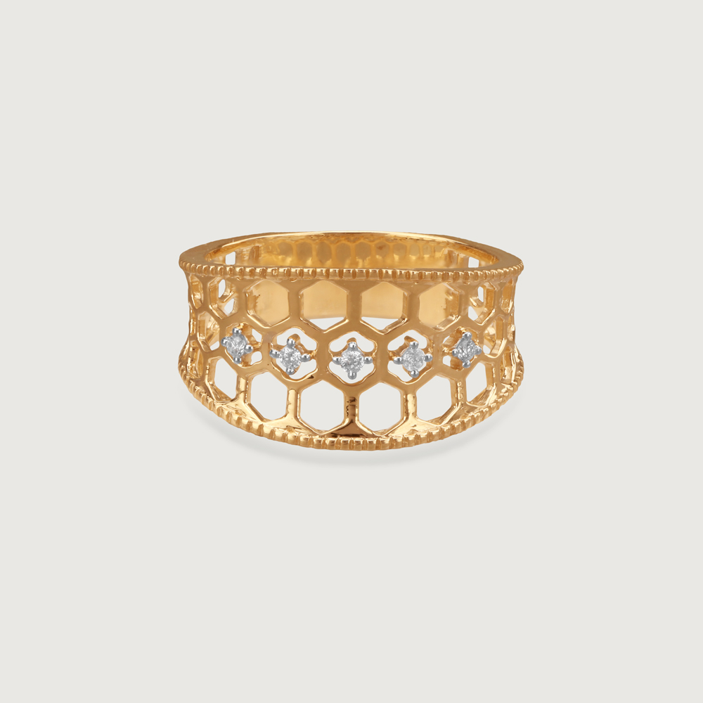 Honey Glow Diamond Ring,,hi-res thumbnail 3