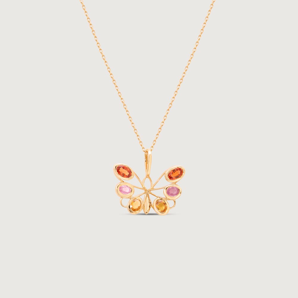 Flutter Babe Sapphire Pendant,,hi-res thumbnail 3