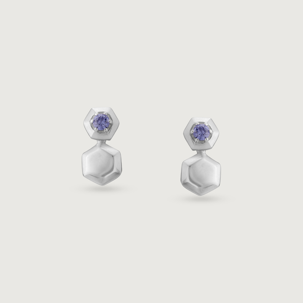 Playful Spark Silver Drop Earrings,,hi-res thumbnail 3