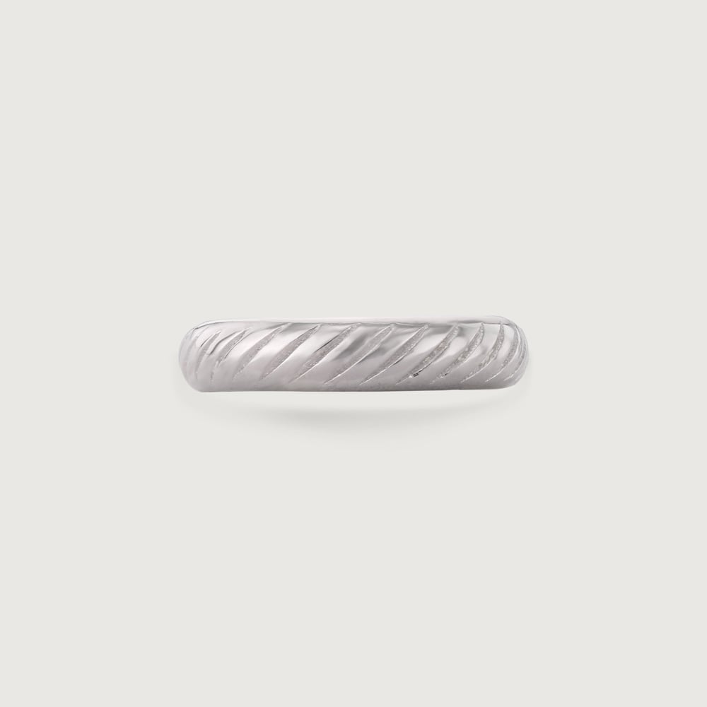 Swirly Sleek Silver Ring,,hi-res thumbnail 4