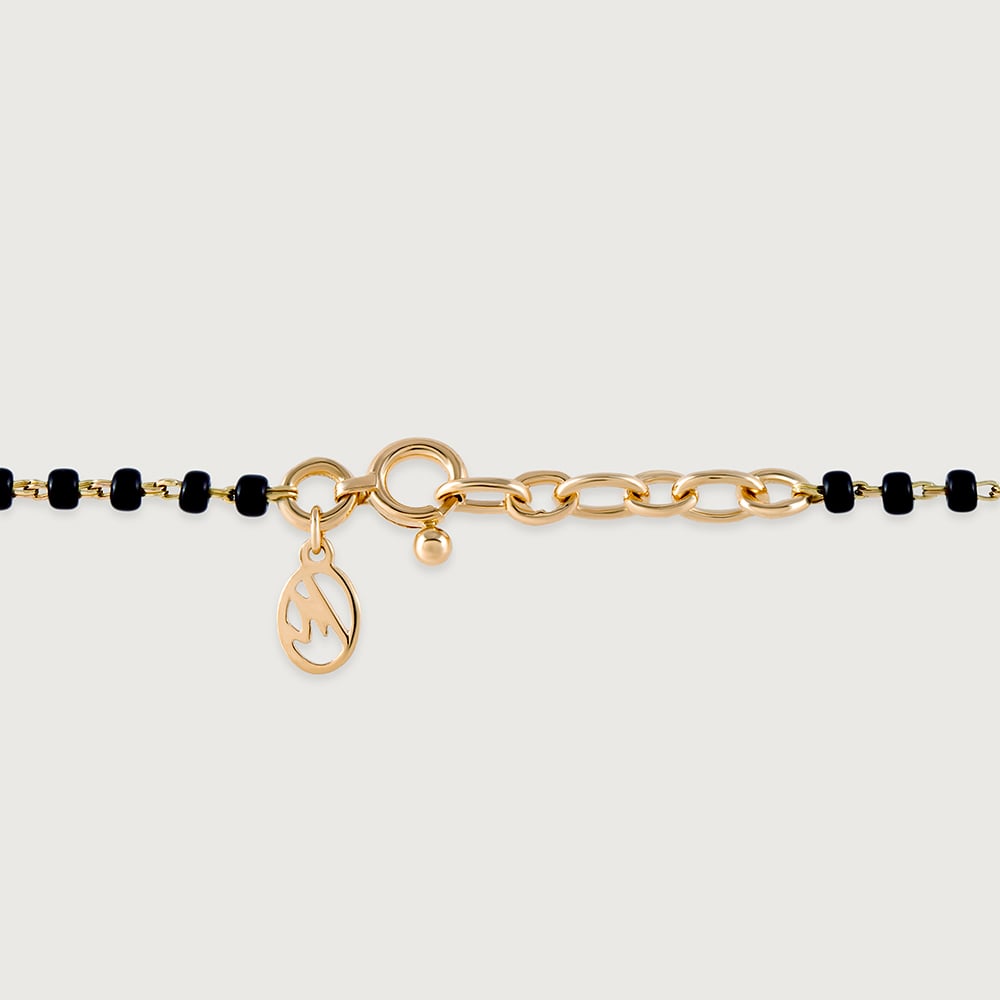 Serenade Shine Gold and Diamond Mangalsutra,,hi-res thumbnail 4