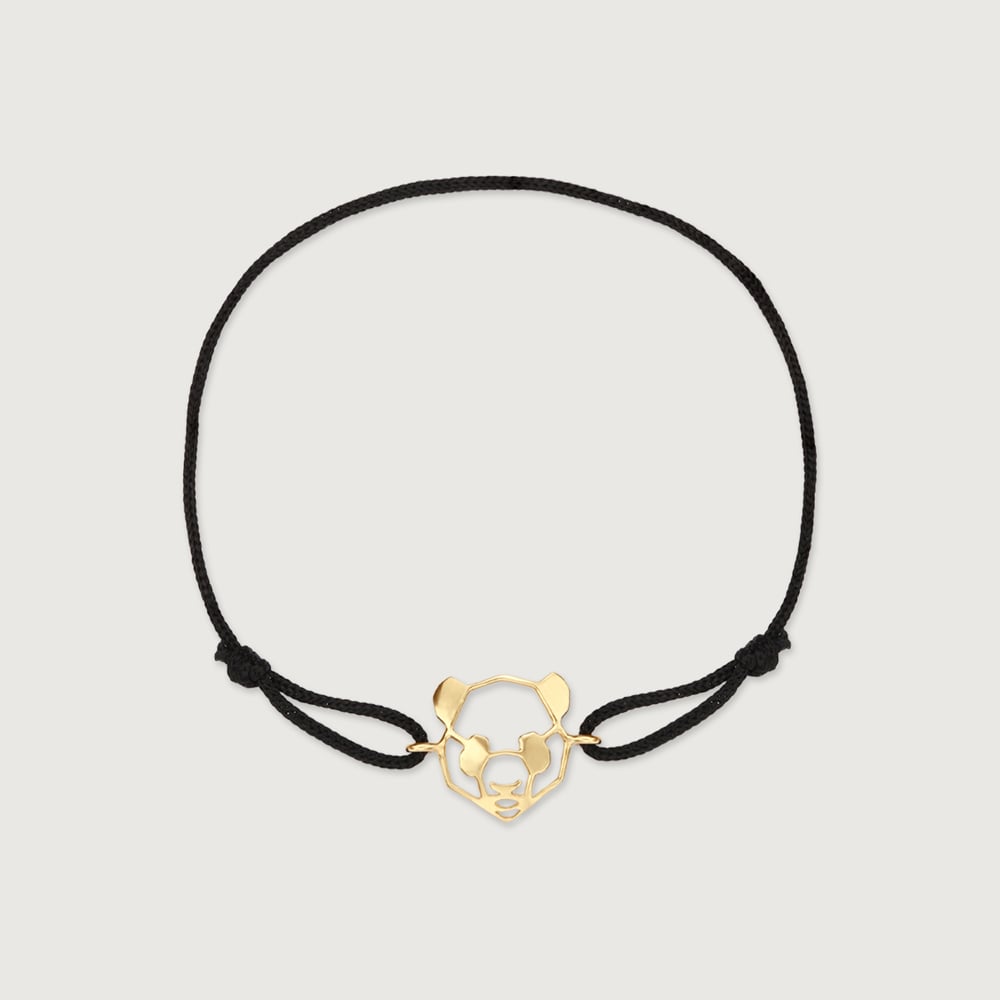 Cool Calm Panda Gold Bracelet,,hi-res thumbnail 3