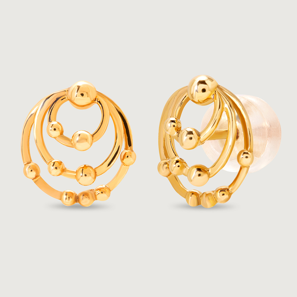 Rings of Wonder 14KT Stud Earrings,,hi-res thumbnail 4