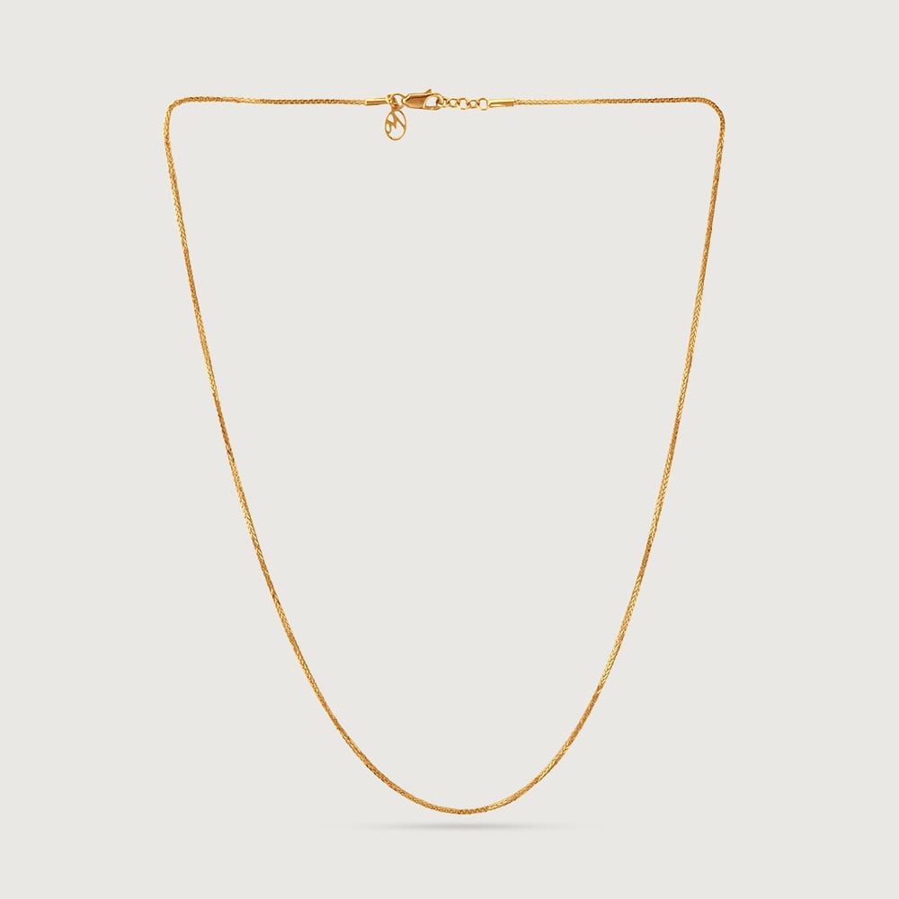 Twisted Fluid Gold Chain,,hi-res thumbnail 4