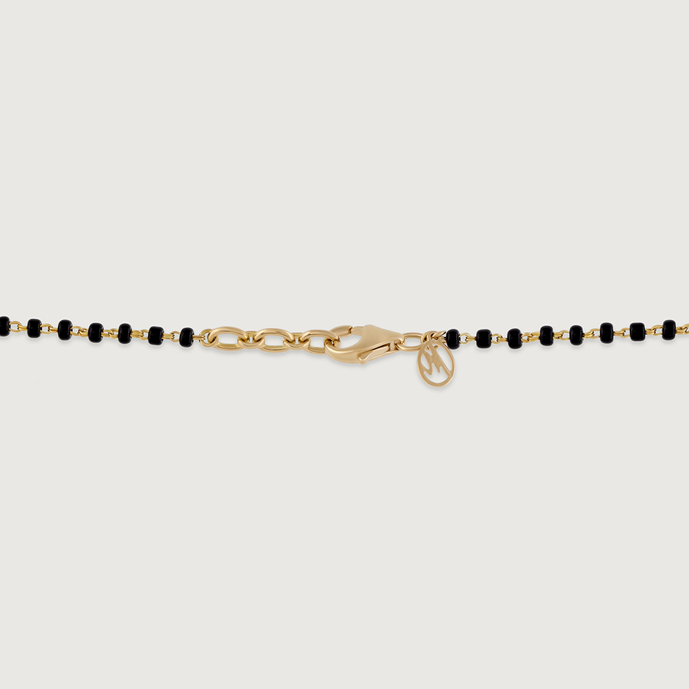 Elegant Charm Gold and Diamond Mangalsutra,,hi-res thumbnail 4