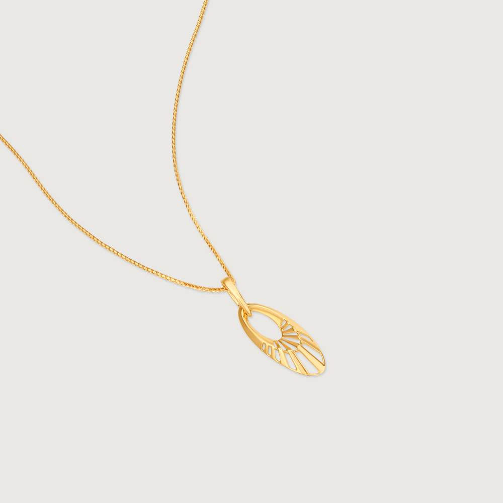 Airy Radiant Gold Pendant,,hi-res thumbnail 4