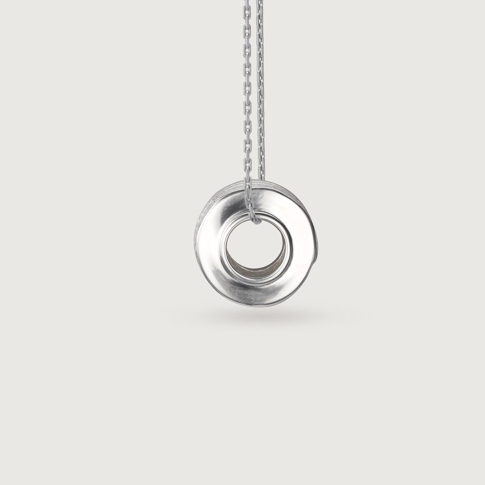 Brushstroke Spacer Silver Charm,,hi-res thumbnail 3