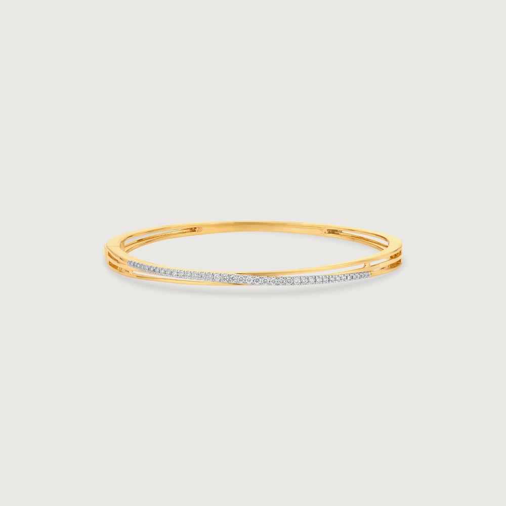 Sleek Radiant Diamond Bangle,,hi-res thumbnail 3