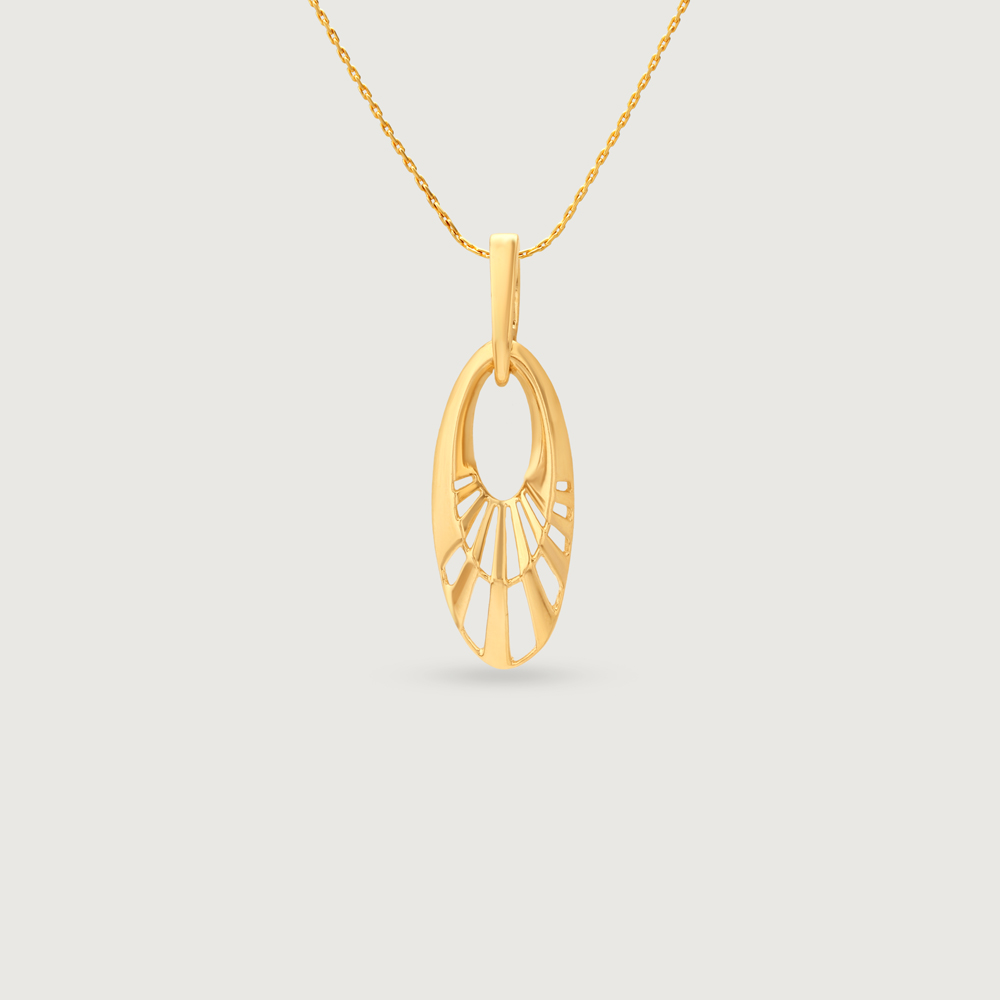 Airy Radiant Gold Pendant,,hi-res thumbnail 3