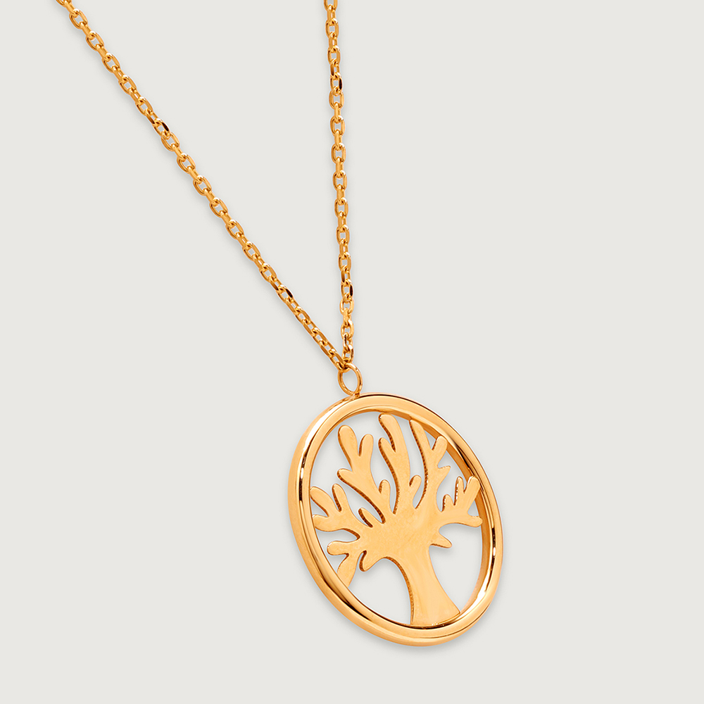 Trendy Chic 18KT Gold Chain and Pendant,,hi-res thumbnail 4