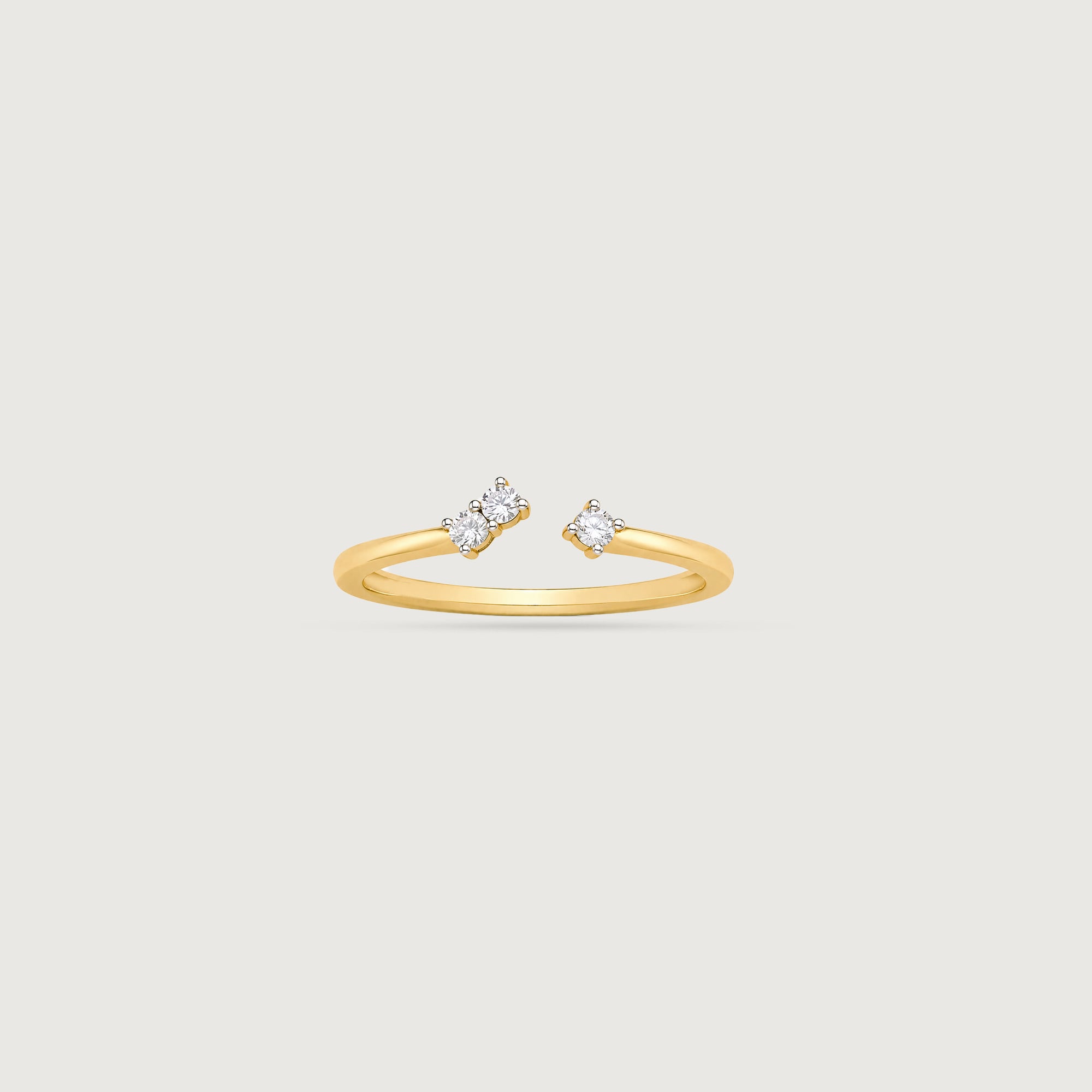 Serene Spark Diamond Ring