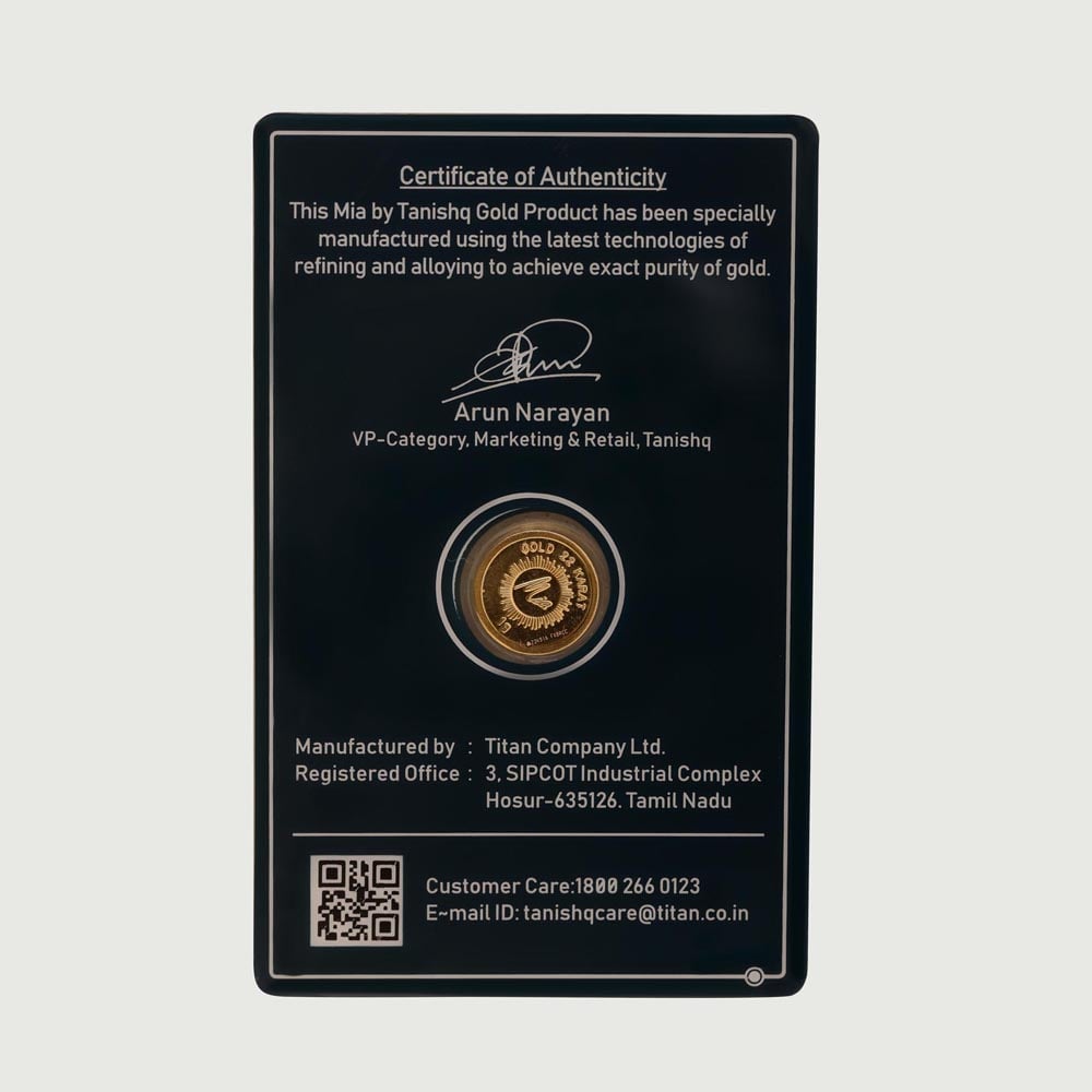 1 GM 22 Karat Stunning Lotus Gold Coin,,hi-res thumbnail 7