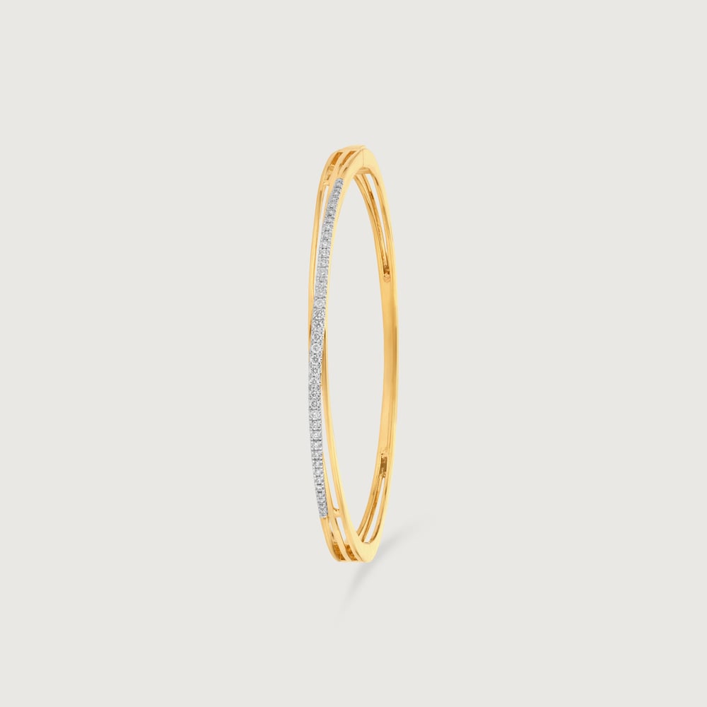 Sleek Radiant Diamond Bangle,,hi-res thumbnail 4