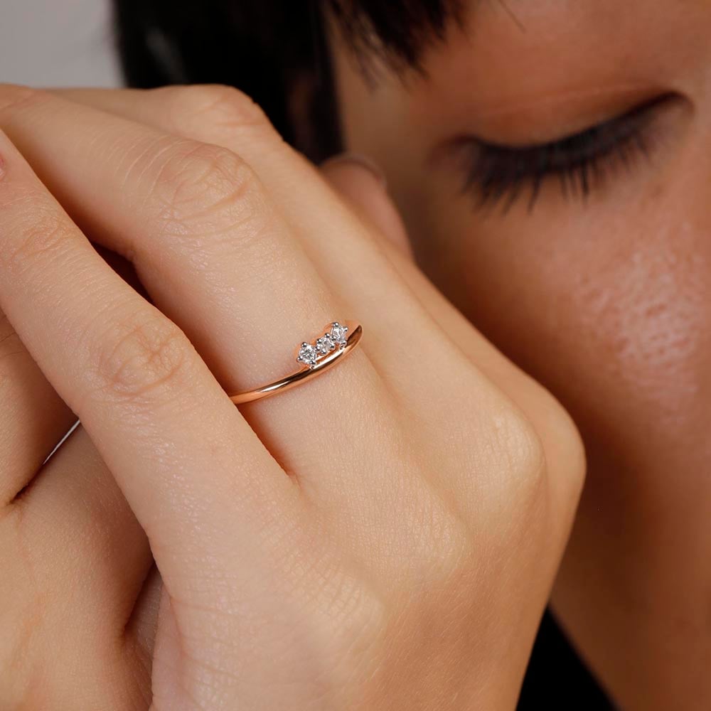 Trinity Spark Diamond Ring,,hi-res thumbnail 2
