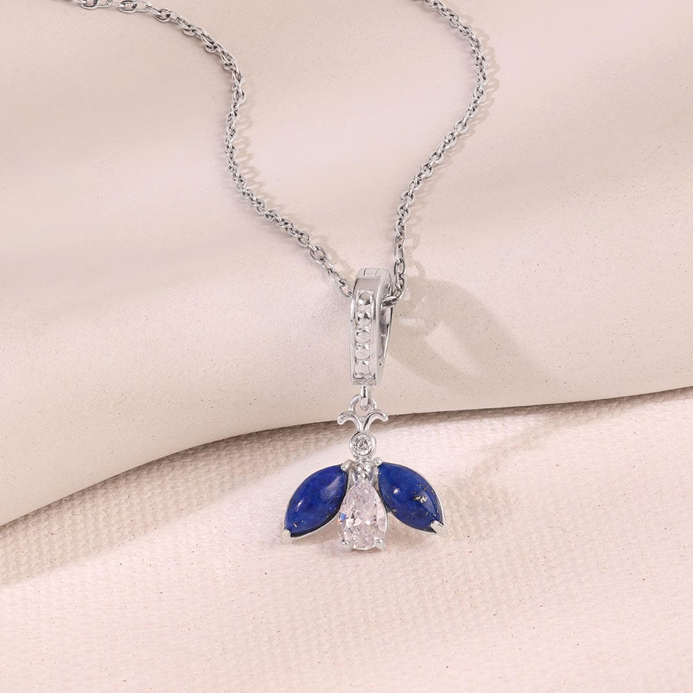 Mystic Flutter Silver Pendant