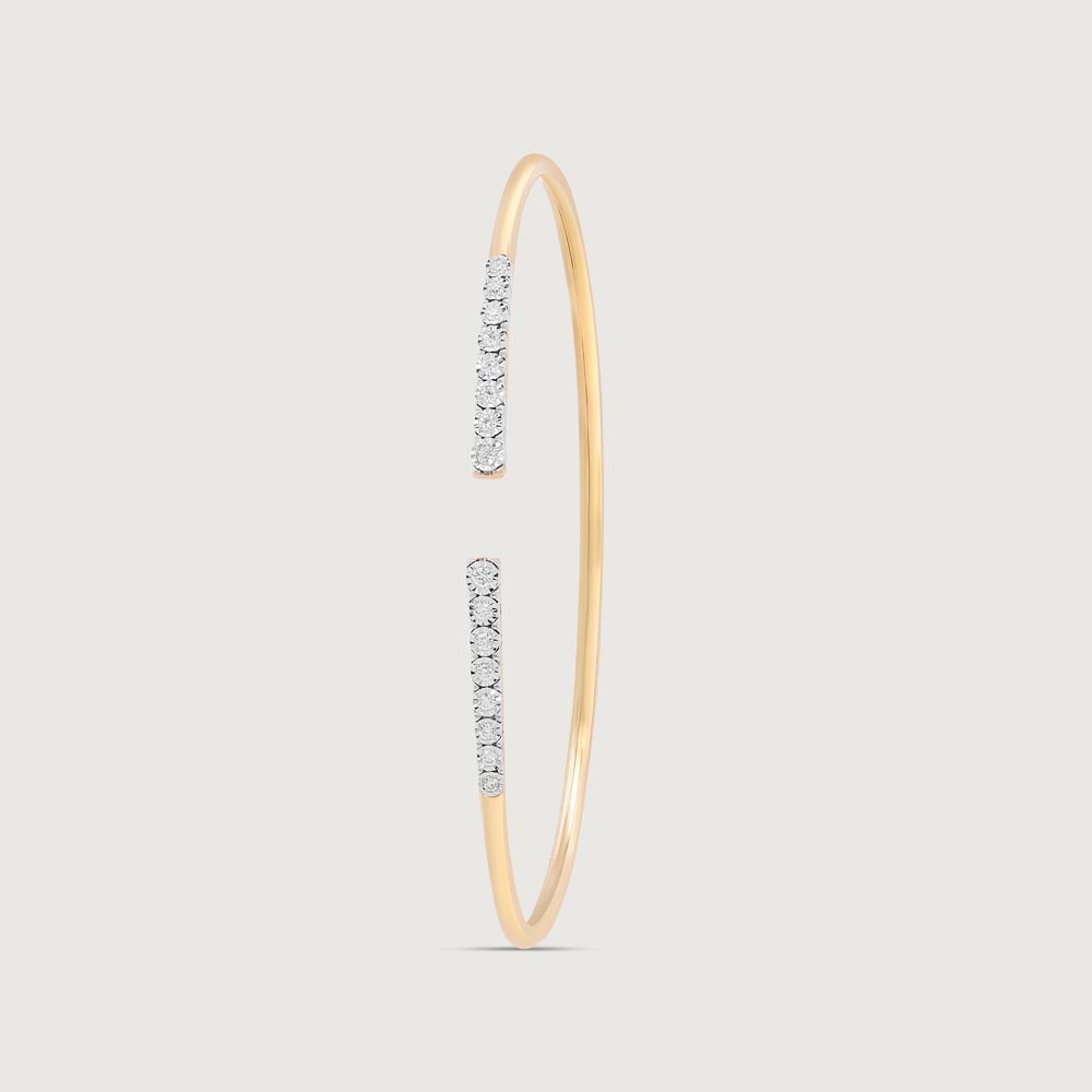 Dazzle Drift Diamond Bangle,,hi-res thumbnail 4