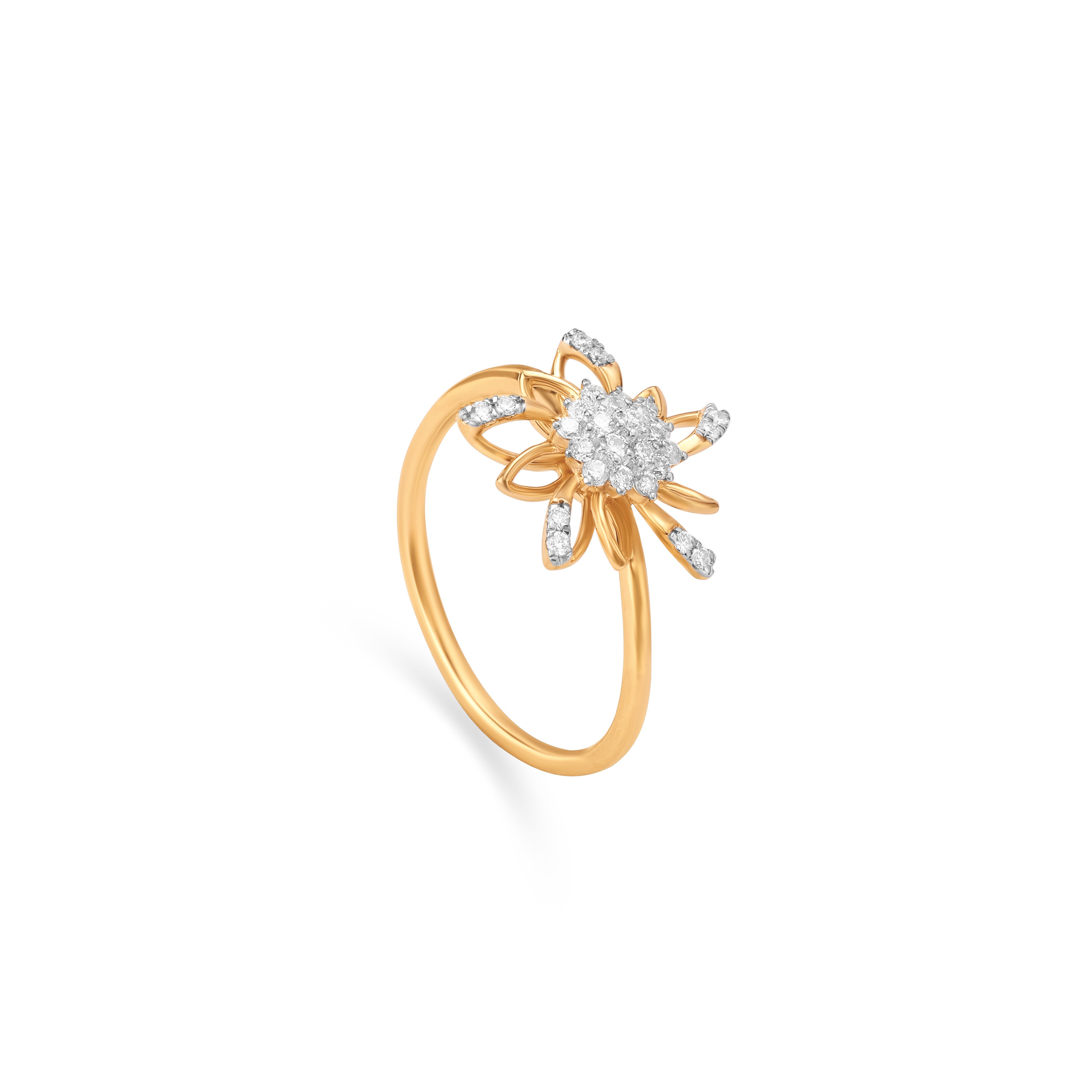 Garden Glow Gold & Diamond Ring,,hi-res thumbnail 3