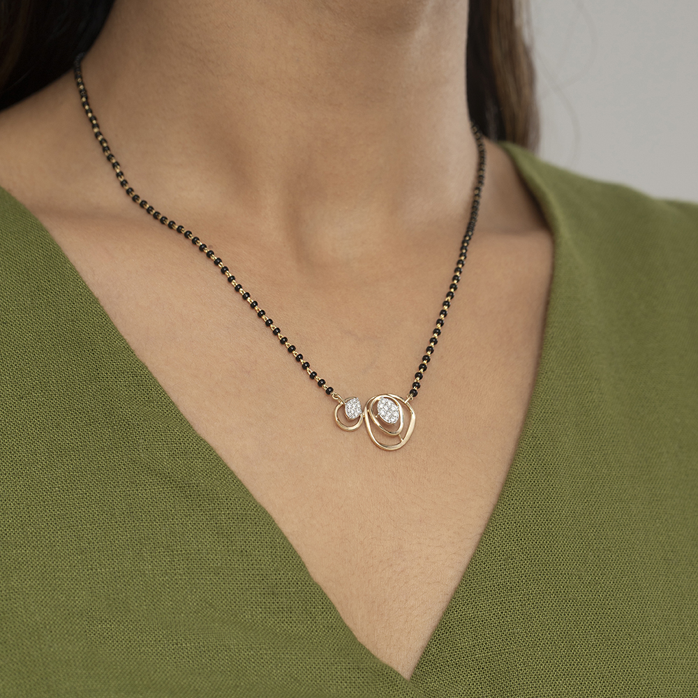 Together Forever Gold Mangalsutra,,hi-res thumbnail 2
