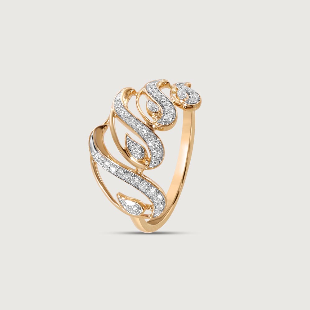 Paisley Twist Diamond Ring,,hi-res thumbnail 4