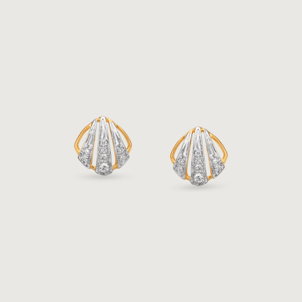 Radiant Arc Diamond Stud Earrings,,hi-res thumbnail 3