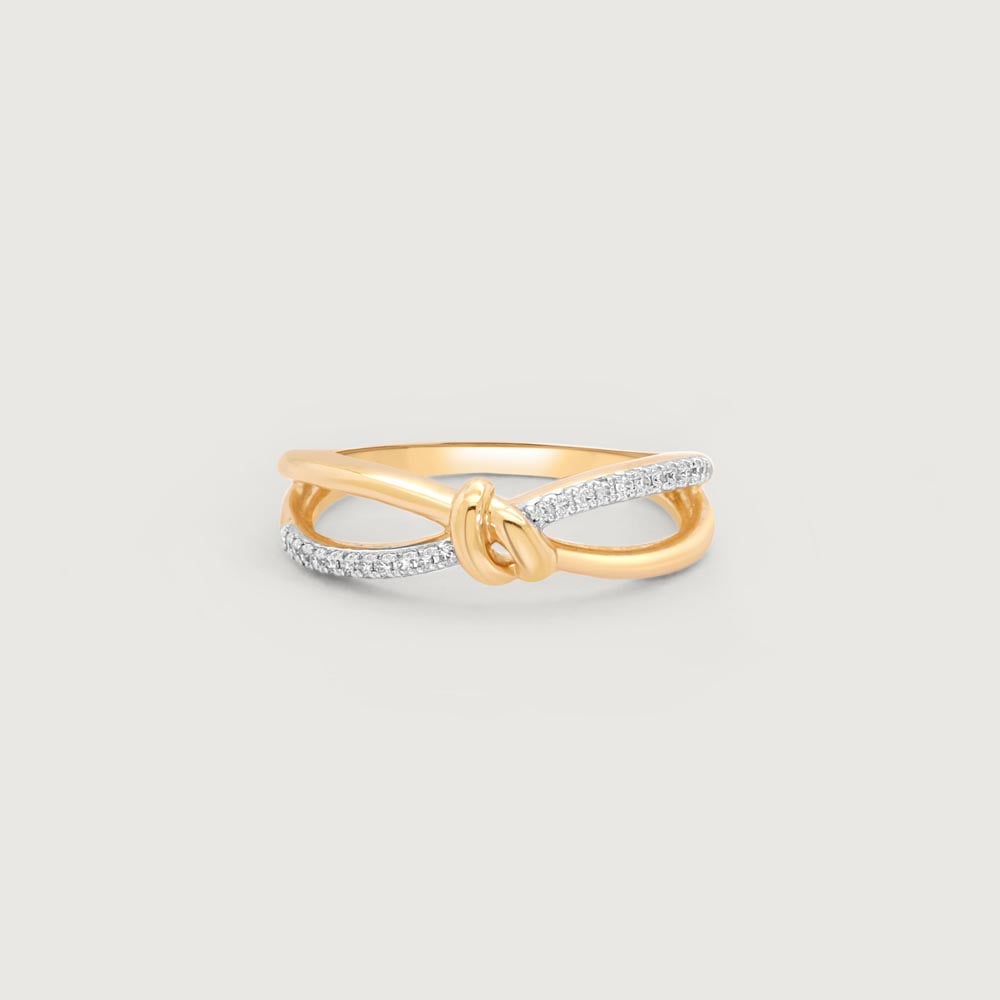 Endless Knot Diamond Ring,,hi-res thumbnail 3