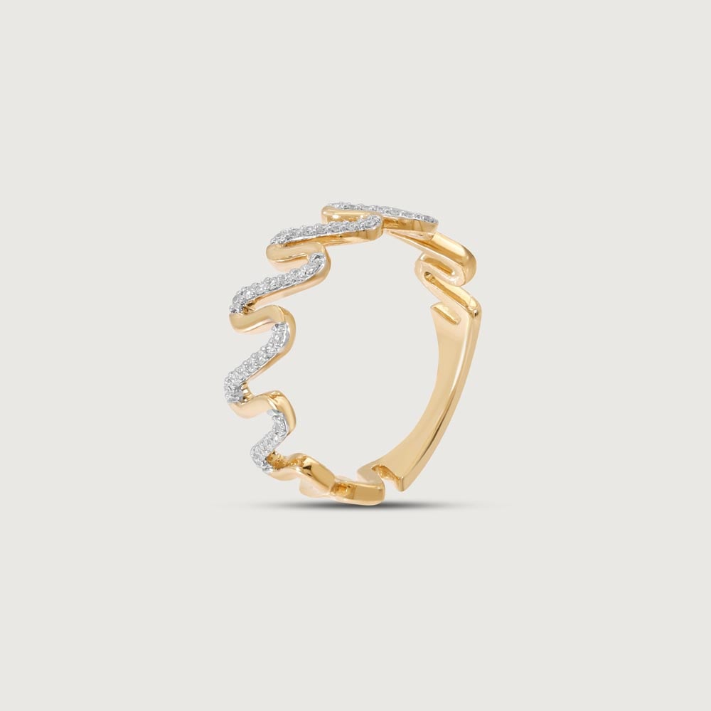 Waveform Glow Diamond Ring,,hi-res thumbnail 4