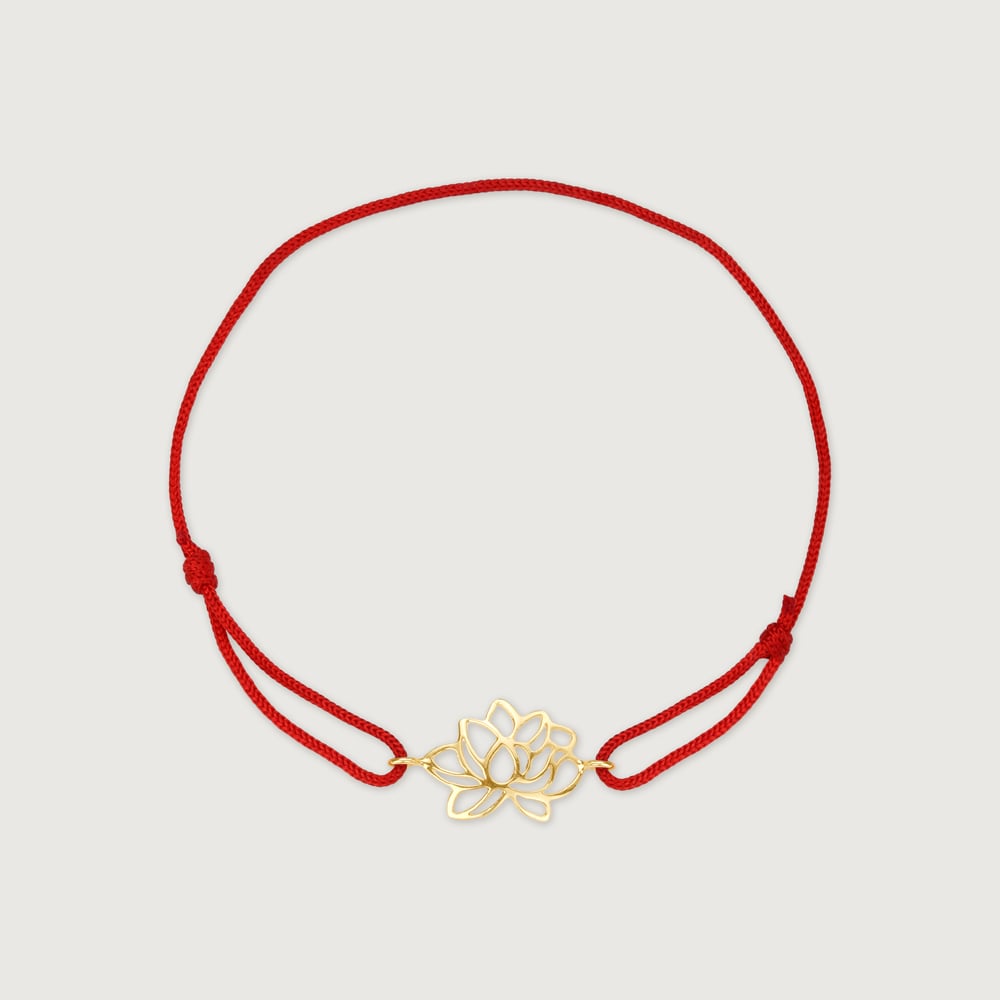 Serene Radiant Lotus Gold Bracelet,,hi-res thumbnail 3