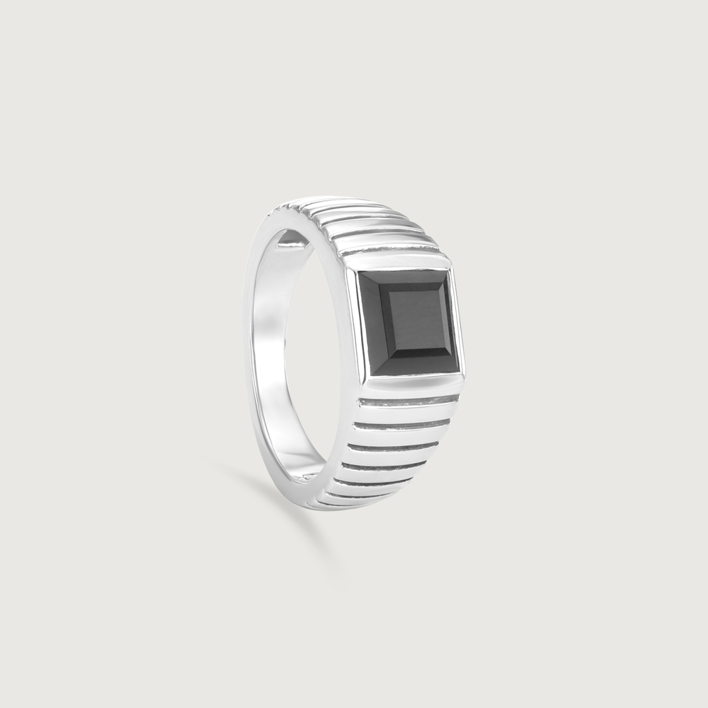 Ridge Frame Silver Ring,,hi-res thumbnail 3