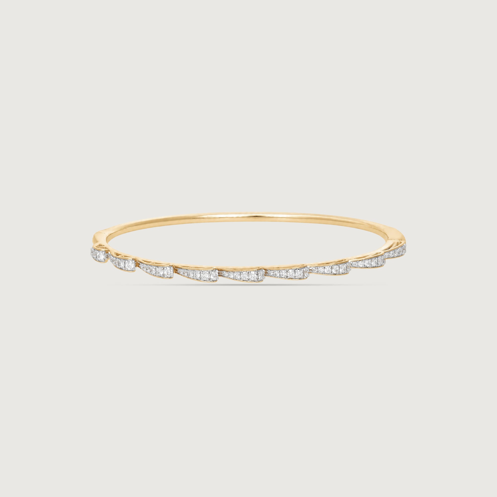 Looped Harmony Diamond Bangle