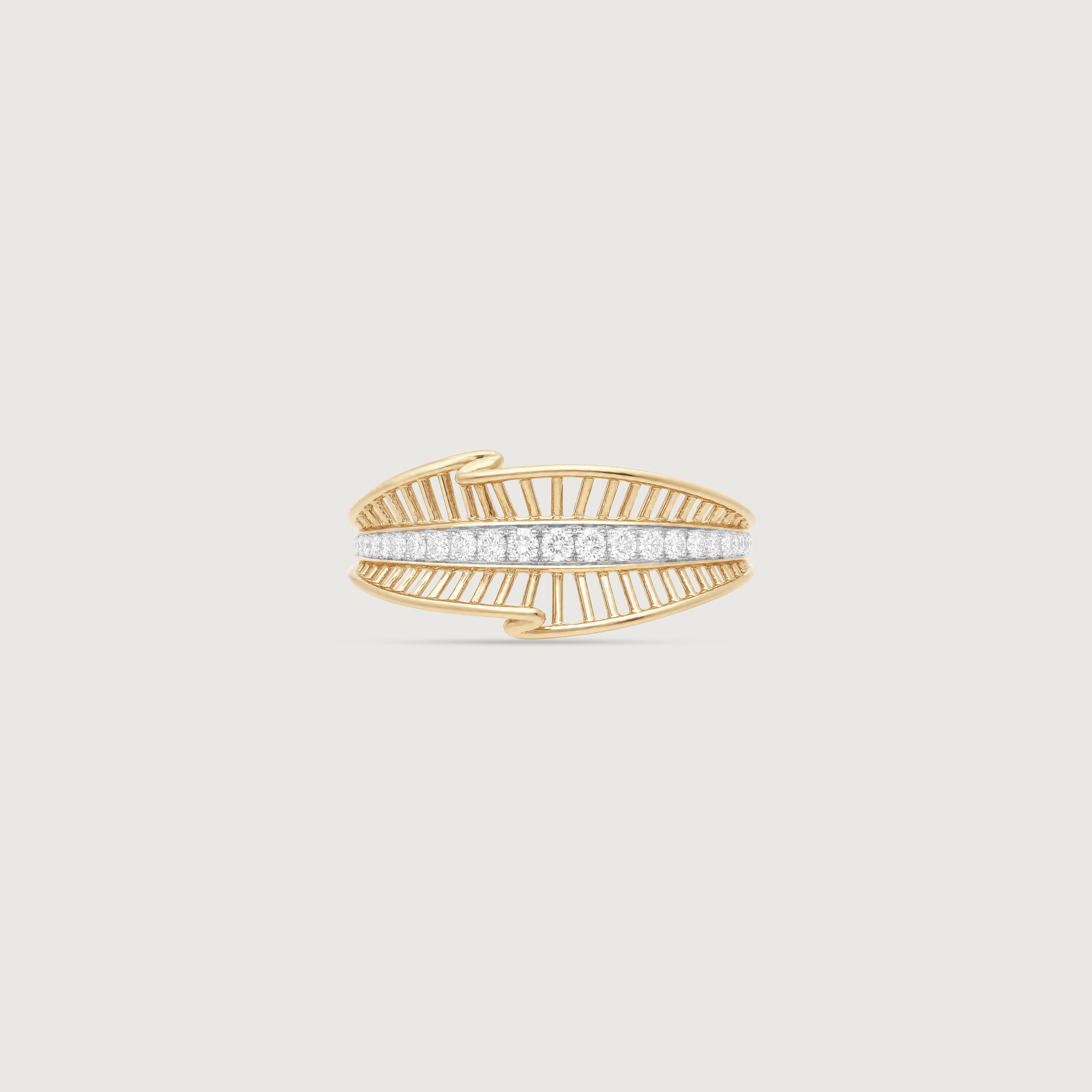 Radiant Balance Diamond Ring