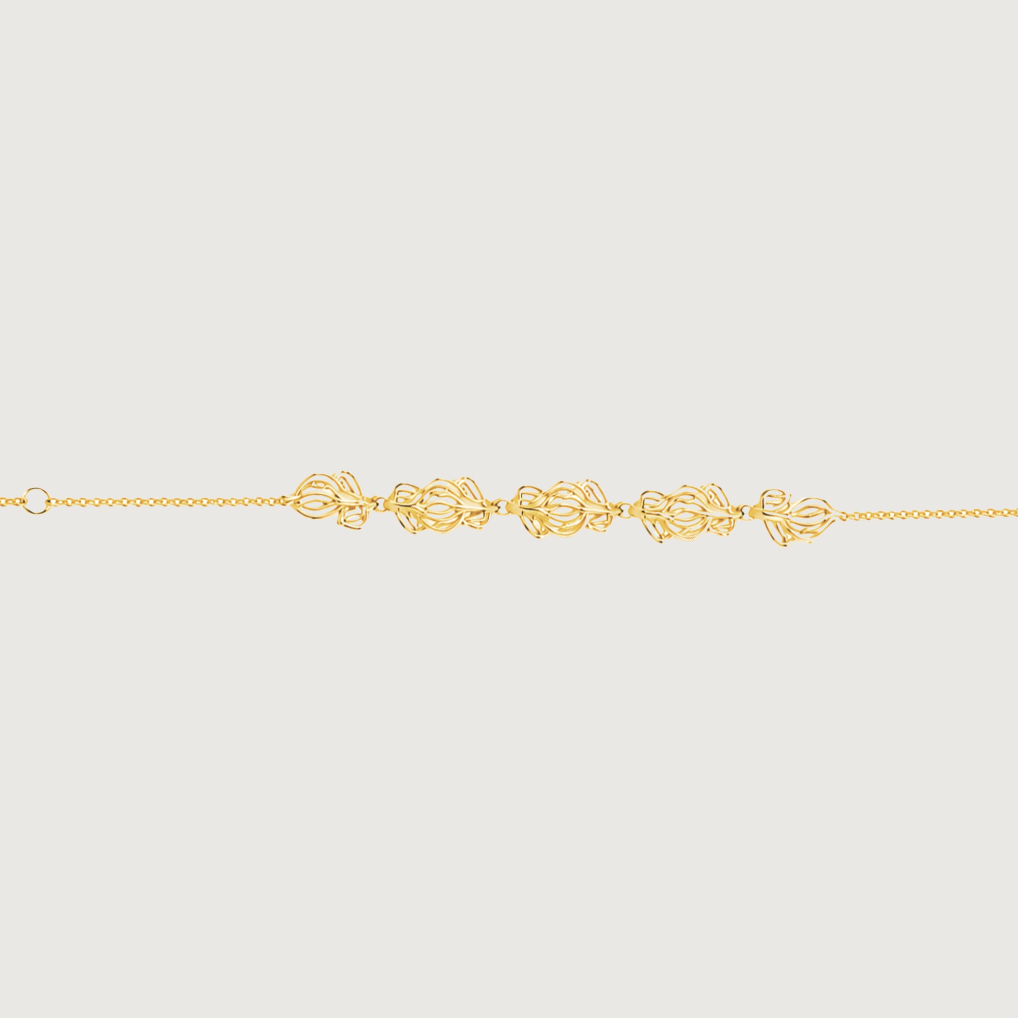 Flowing Dune Gold Bracelet