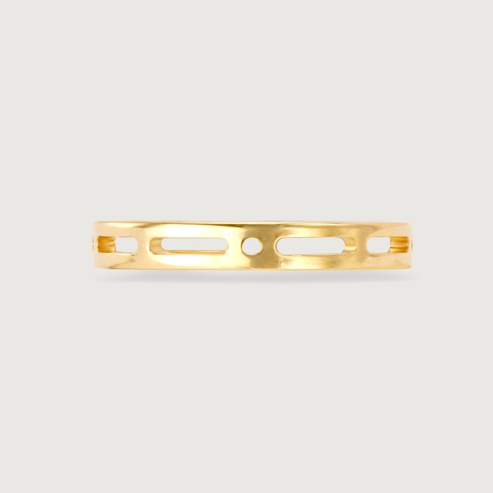 You & Me Forever Band 18KT Gold Couple Ring -Single Piece,,hi-res thumbnail 3